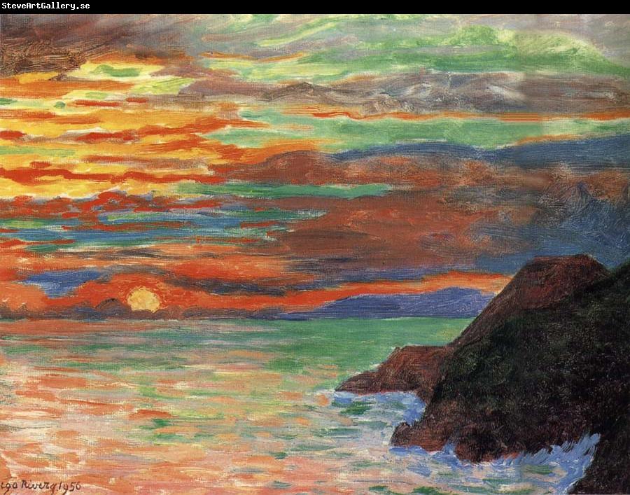 Diego Rivera SunSet